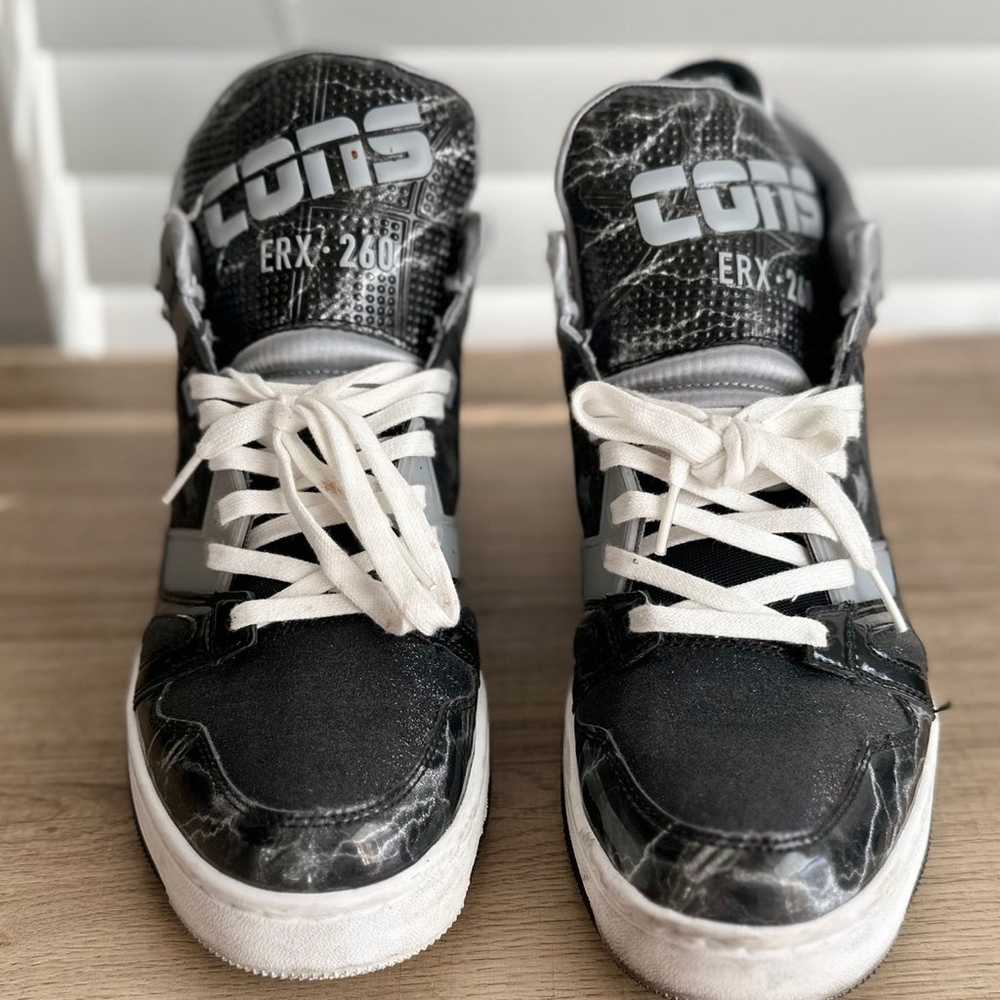 Converse x Just Don C ERX 260 Mid Top Black Metal… - image 2