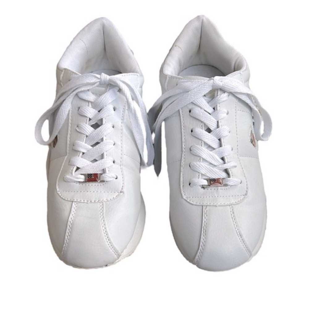 U.S. POLO ASSN. Vintage Sneakers White with Leagu… - image 2