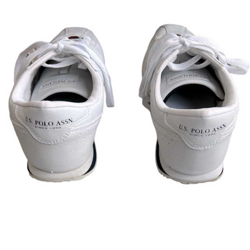 U.S. POLO ASSN. Vintage Sneakers White with Leagu… - image 4