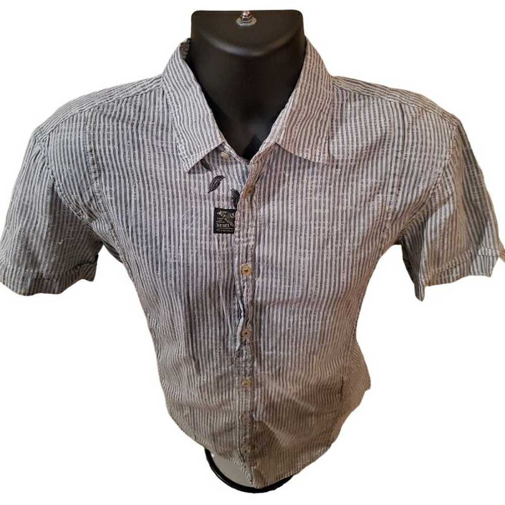 (XL) Vintage Rare Diesel Dress Shirt - image 1