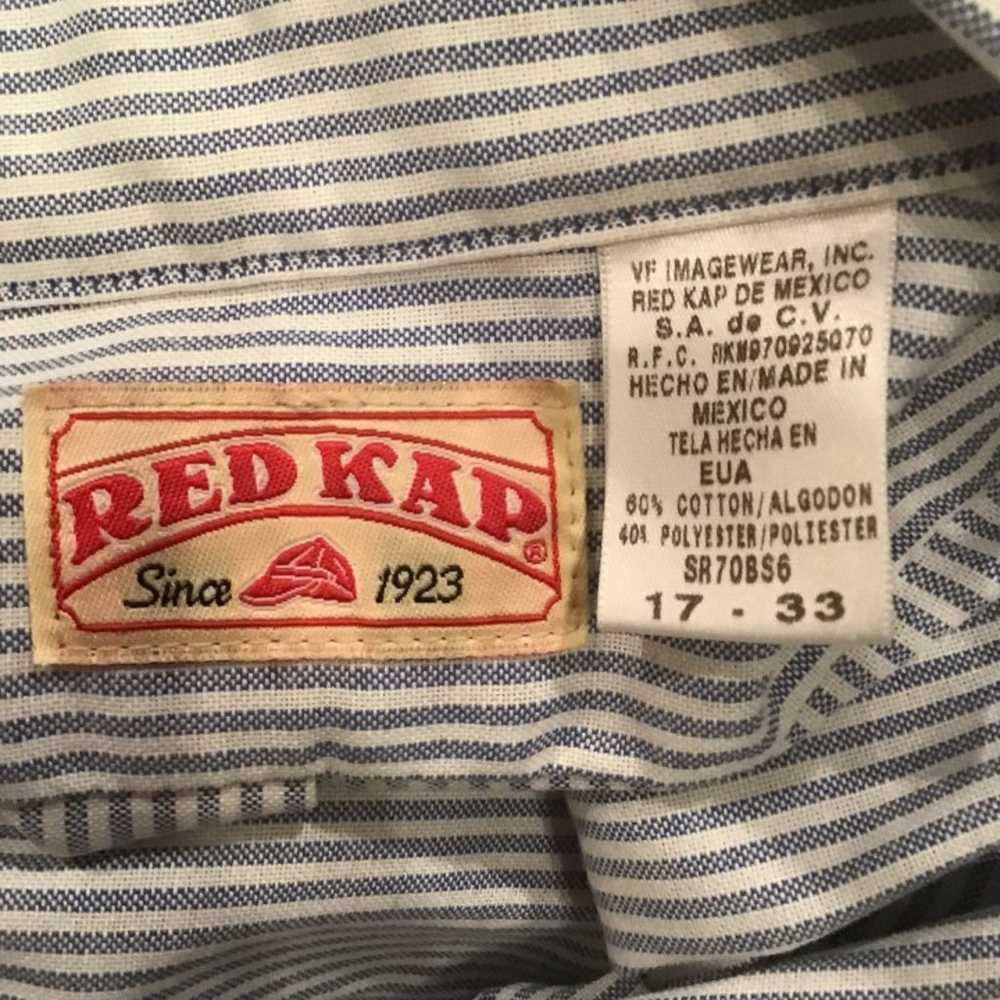 Vintage Red Kap Men's Shirt - image 3