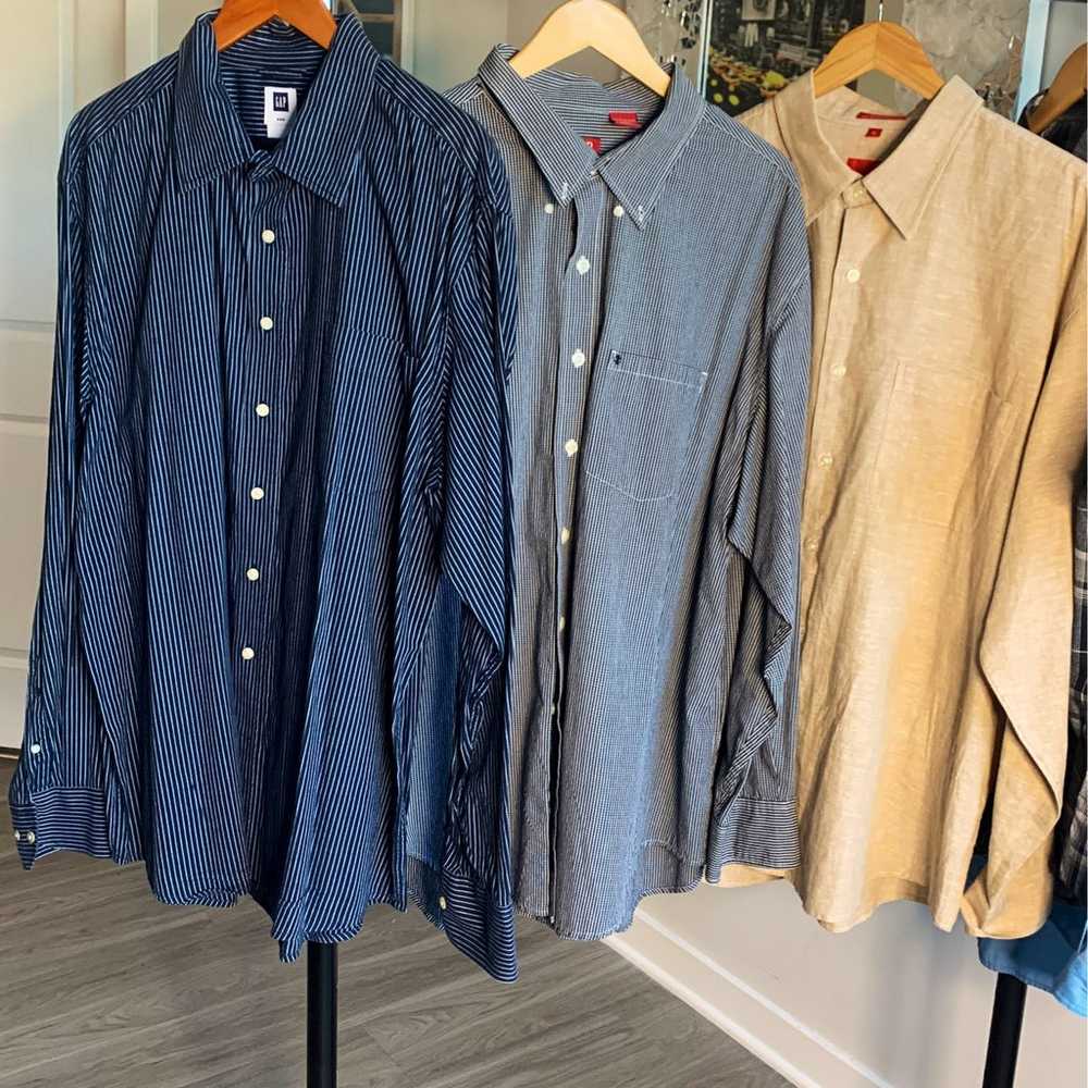 Men vintage nordstrom shirts bundle - image 10