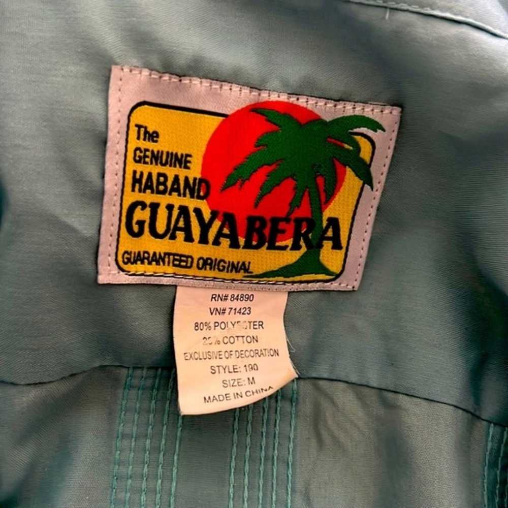 The Genuine Haband Guayabera Mens Shirt 4 Pocket … - image 3