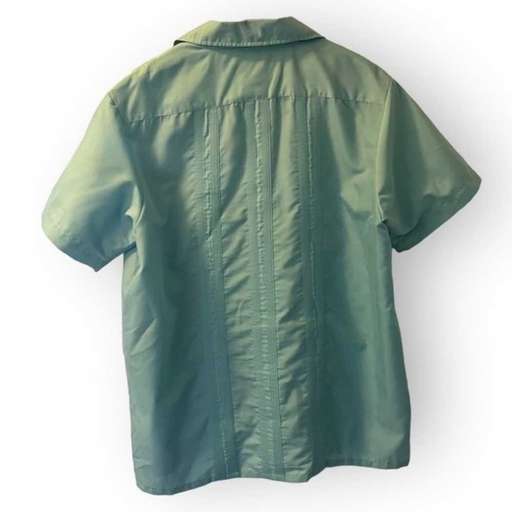 The Genuine Haband Guayabera Mens Shirt 4 Pocket … - image 7