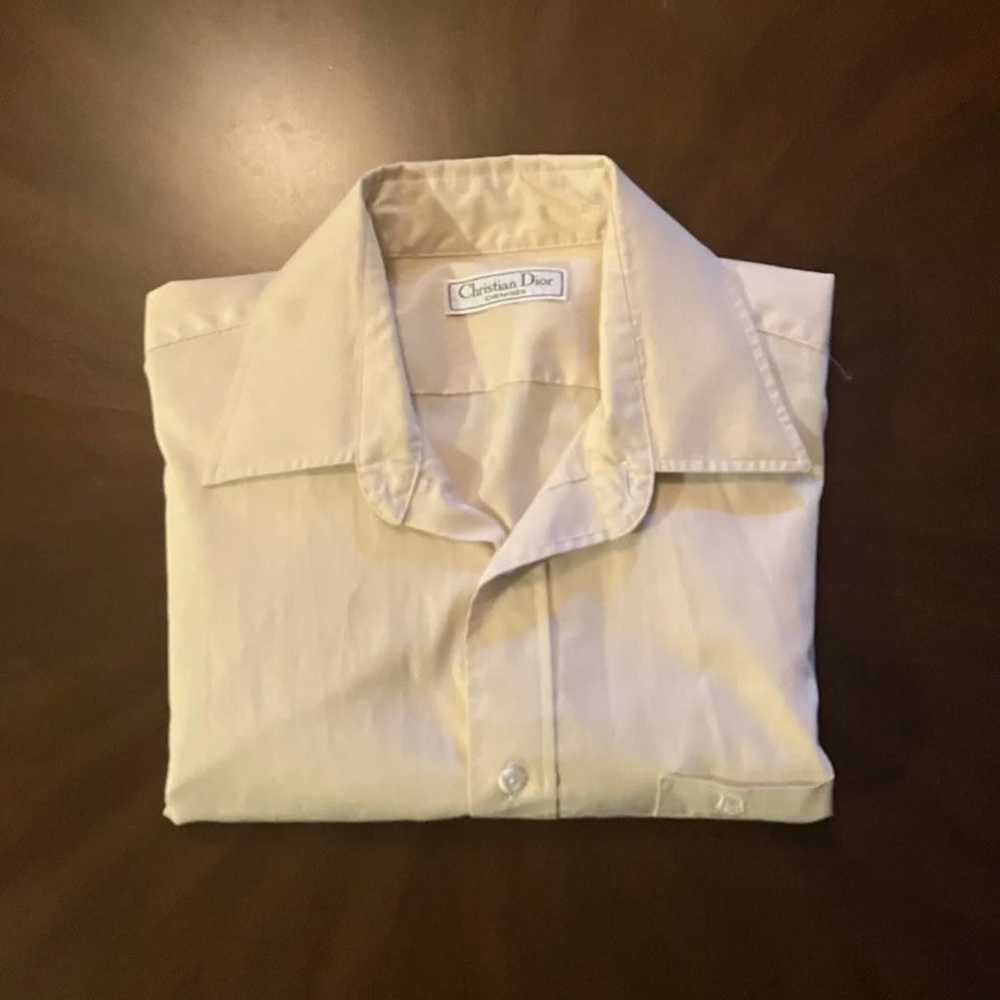 Vintage Christian Dior Dress shirt - image 1