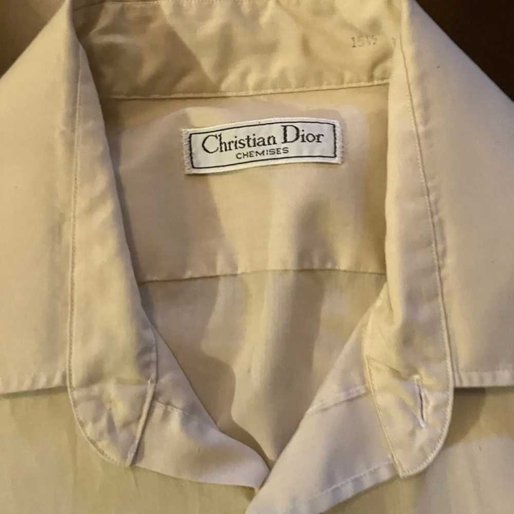 Vintage Christian Dior Dress shirt - image 2