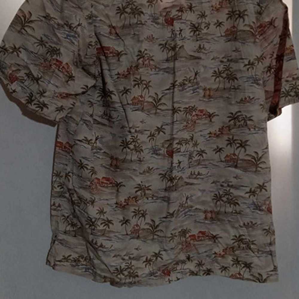 Batik Bay Men's Hawaiian Style Palm Tress Shirt S… - image 3
