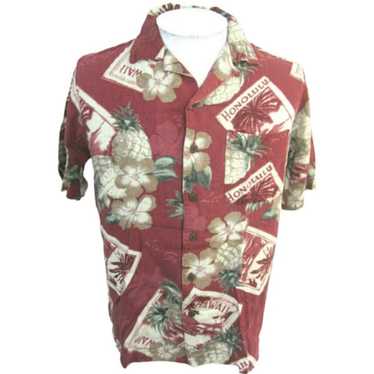 CARIBBEAN JOE Men Hawaiian ALOHA shirt p2p 22.5 c… - image 1