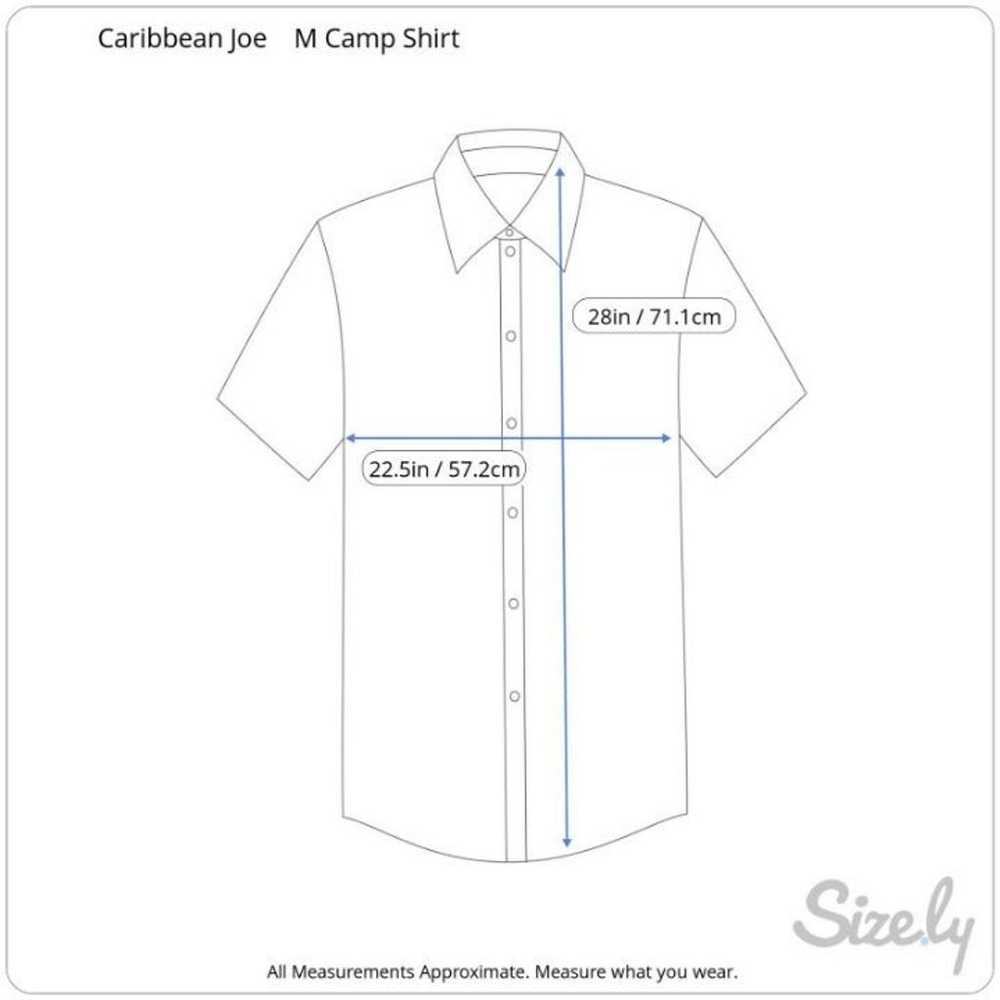 CARIBBEAN JOE Men Hawaiian ALOHA shirt p2p 22.5 c… - image 2