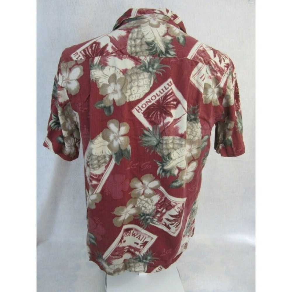 CARIBBEAN JOE Men Hawaiian ALOHA shirt p2p 22.5 c… - image 5