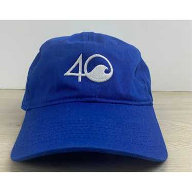 Other 40 Years Hat Blue Adjustable Hat Adult Blue… - image 1