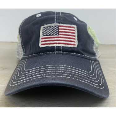 Other American Flag Hat Blue Adjustable Hat Adult… - image 1