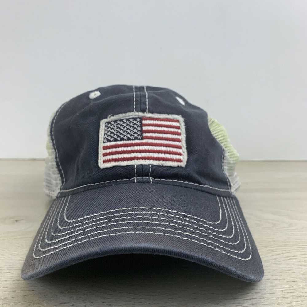 Other American Flag Hat Blue Adjustable Hat Adult… - image 3