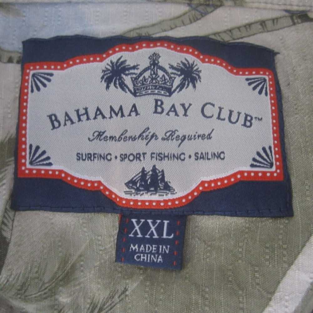 Bahama Bay Club Men Hawaiian camp shirt p2p 27" X… - image 10