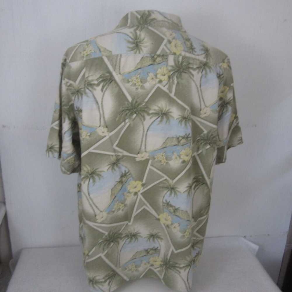 Bahama Bay Club Men Hawaiian camp shirt p2p 27" X… - image 7
