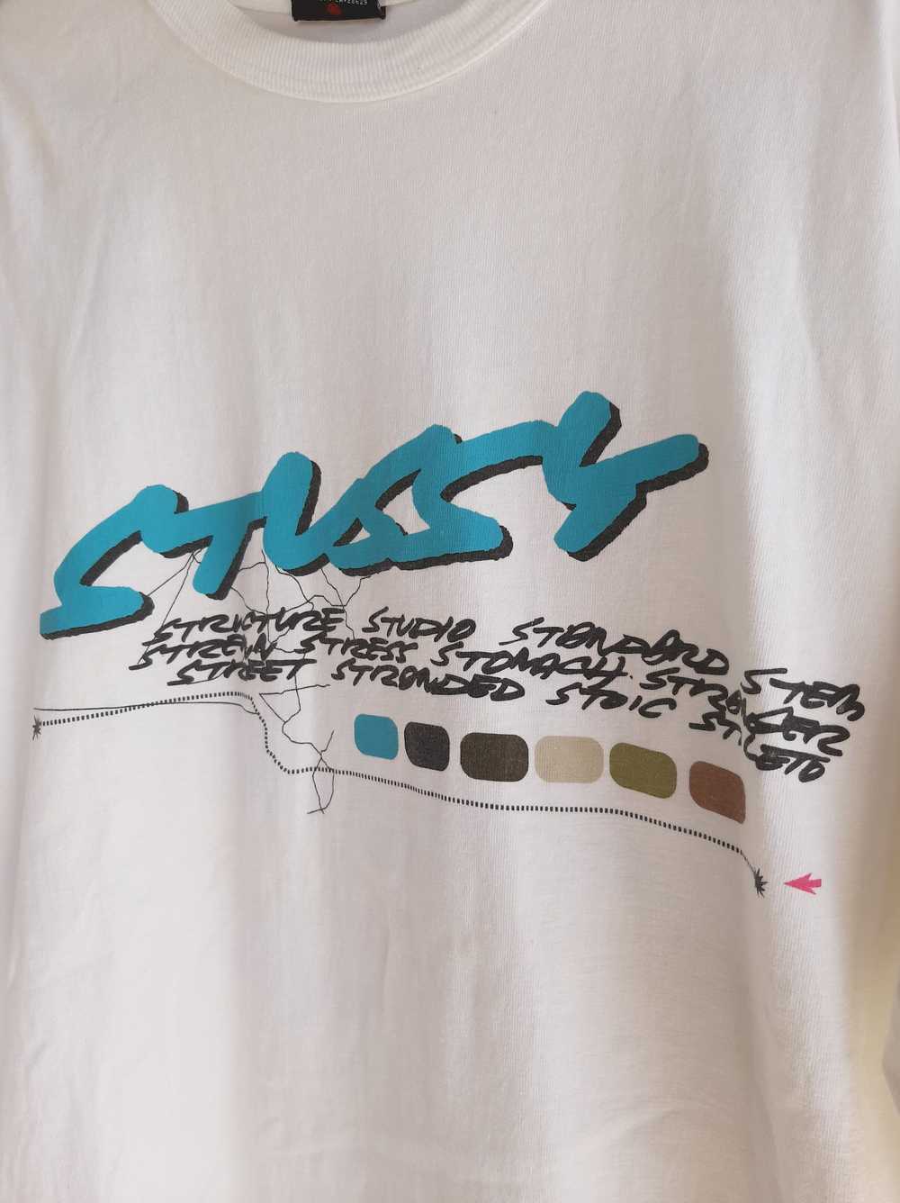 Futura × Streetwear × Stussy Vintage Y2k Stussy X… - image 2