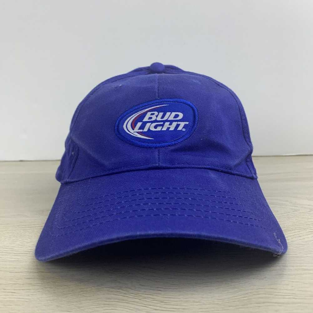 Other Bud Light Hat Blue Adjustable Hat Adult Blu… - image 2