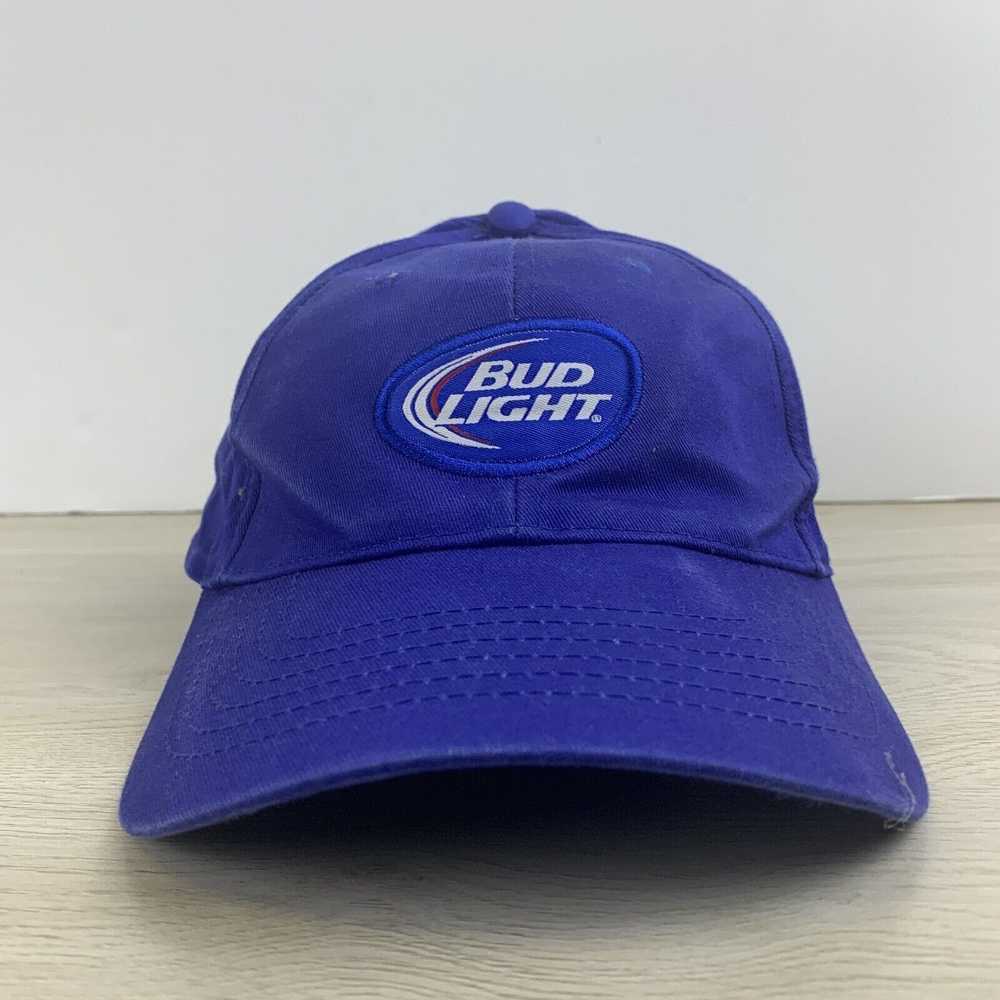 Other Bud Light Hat Blue Adjustable Hat Adult Blu… - image 3