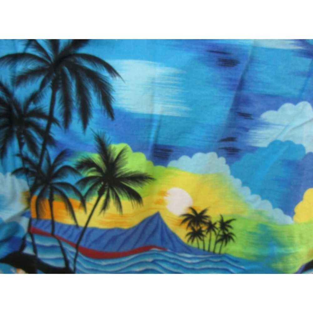 Aloha Line Men Hawaiian shirt pit to pit 25 2XL c… - image 7