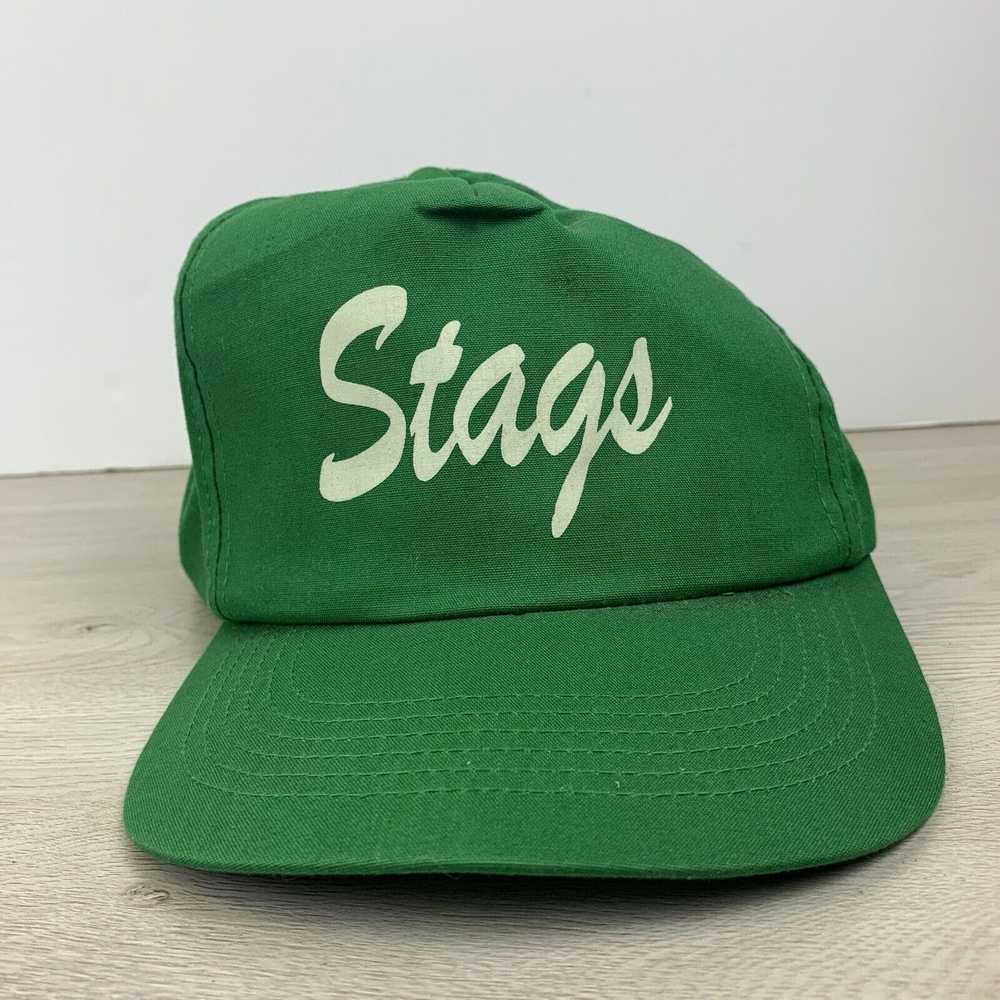 Other Stags Green Hat Snapback Adult Green OSFA A… - image 1