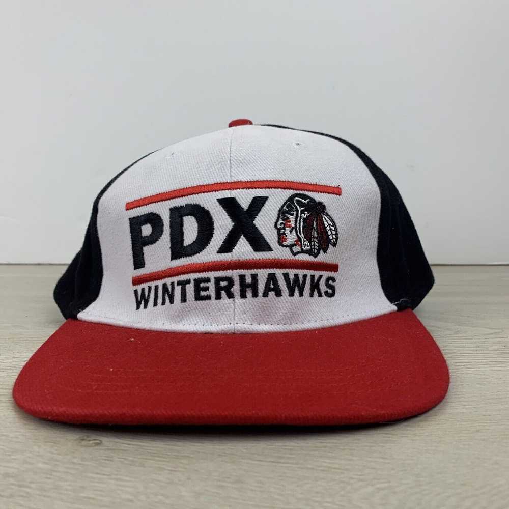 Other Portland Winterhawks Hat PDX White Hat Snap… - image 1