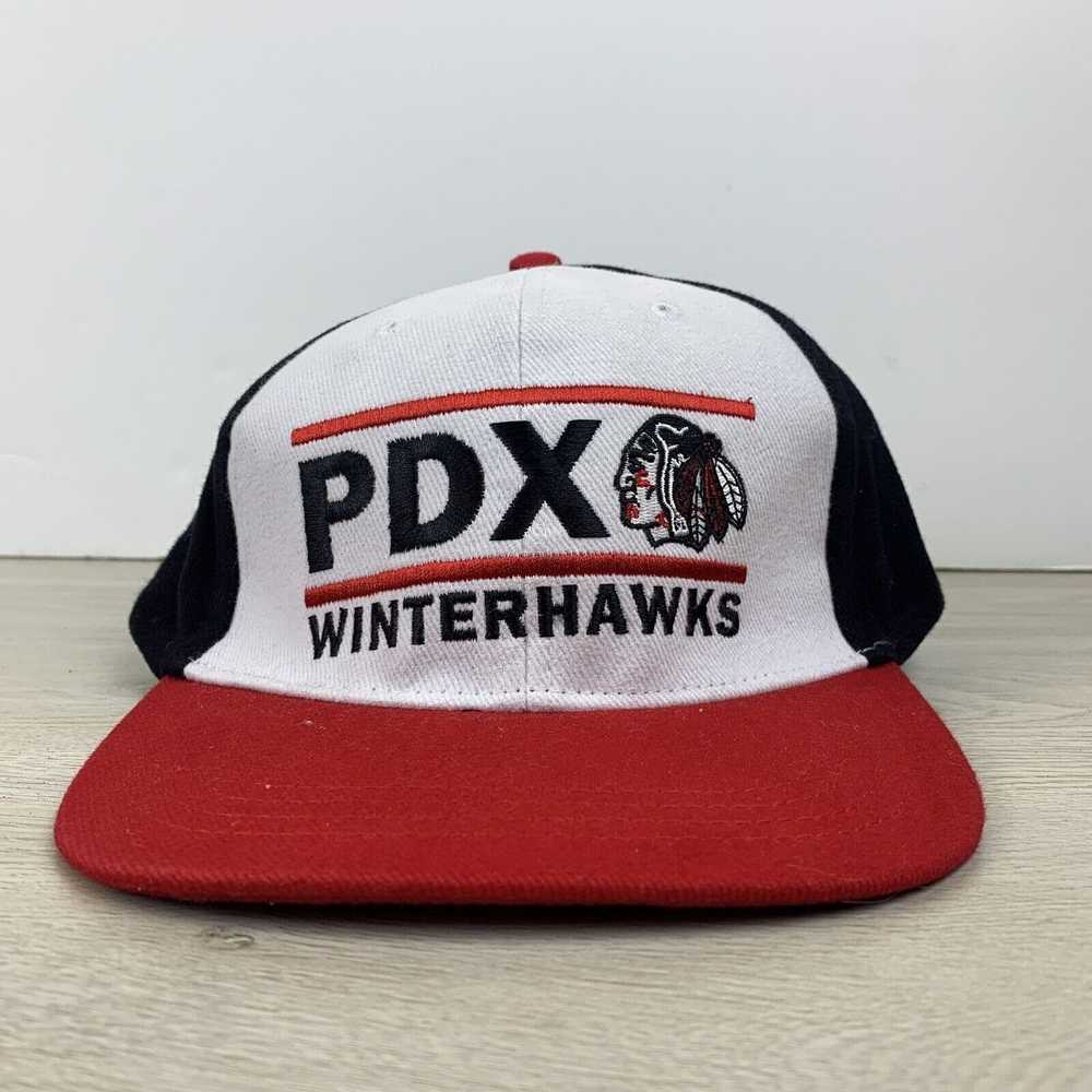 Other Portland Winterhawks Hat PDX White Hat Snap… - image 2