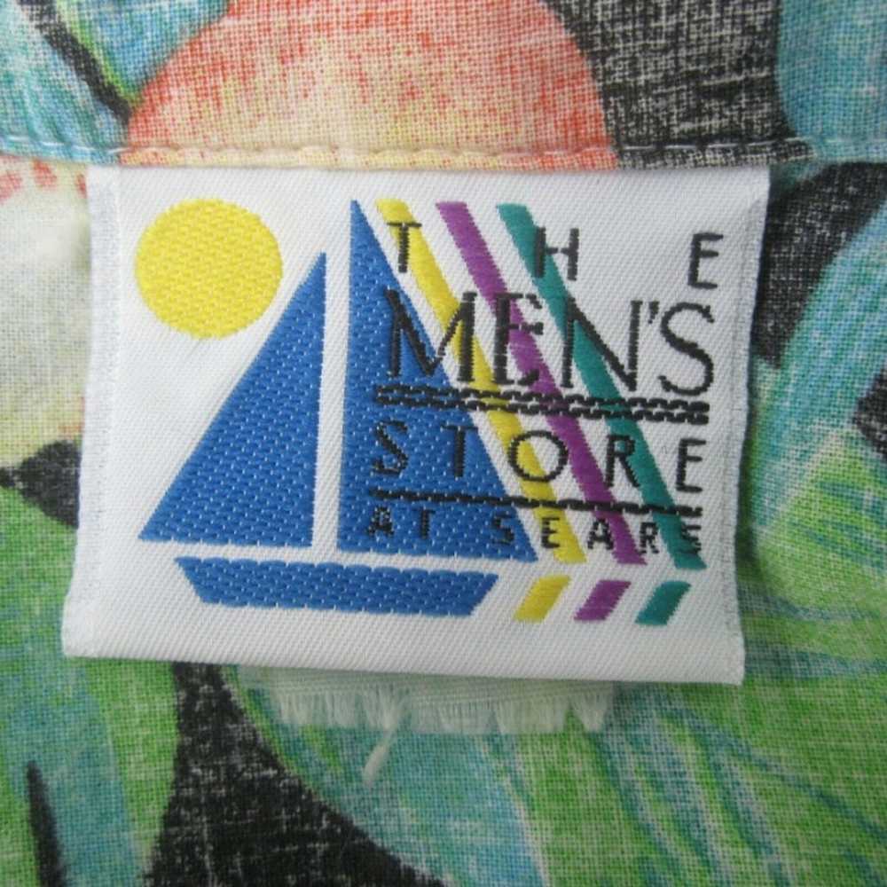 Sears Mens Store vintage Hawaiian shirt p2p L 24 … - image 10