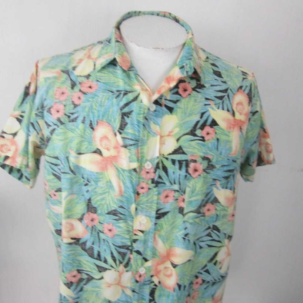 Sears Mens Store vintage Hawaiian shirt p2p L 24 … - image 4