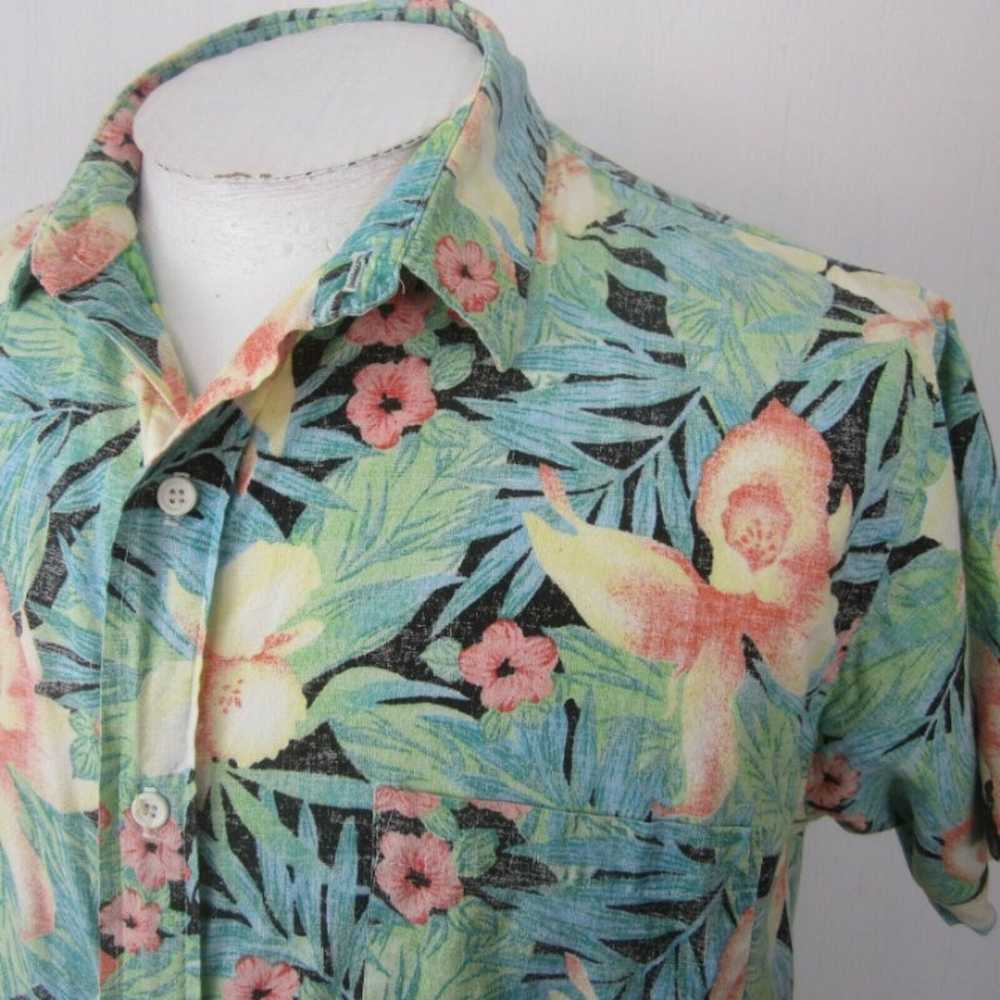 Sears Mens Store vintage Hawaiian shirt p2p L 24 … - image 5