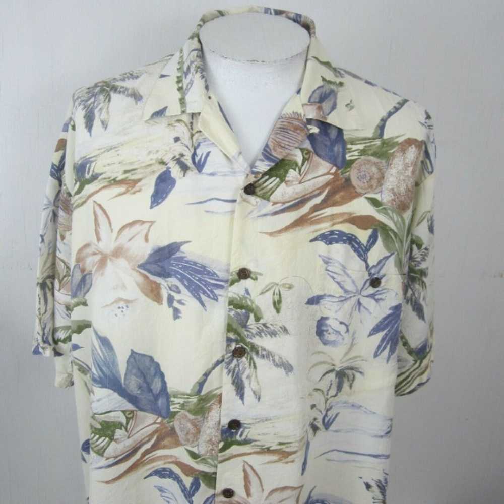 Tori Richard Men Hawaiian camp shirt p2p 26 XL al… - image 4