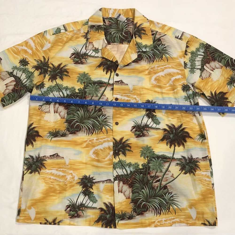 Vintage Pacific Legend Hawaiian Aloha Shirt Loulo… - image 6