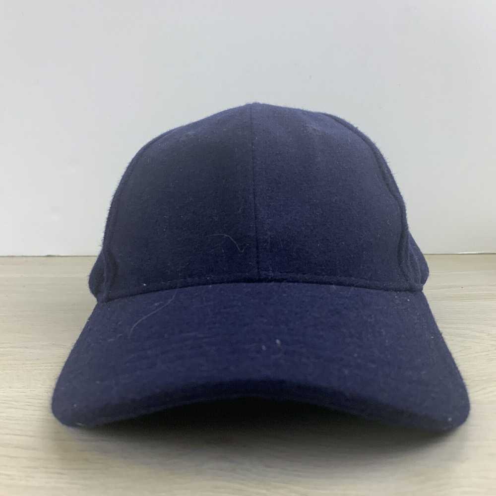 Other Navy Blue Hat Blue Adjustable Hat Adult Blu… - image 3