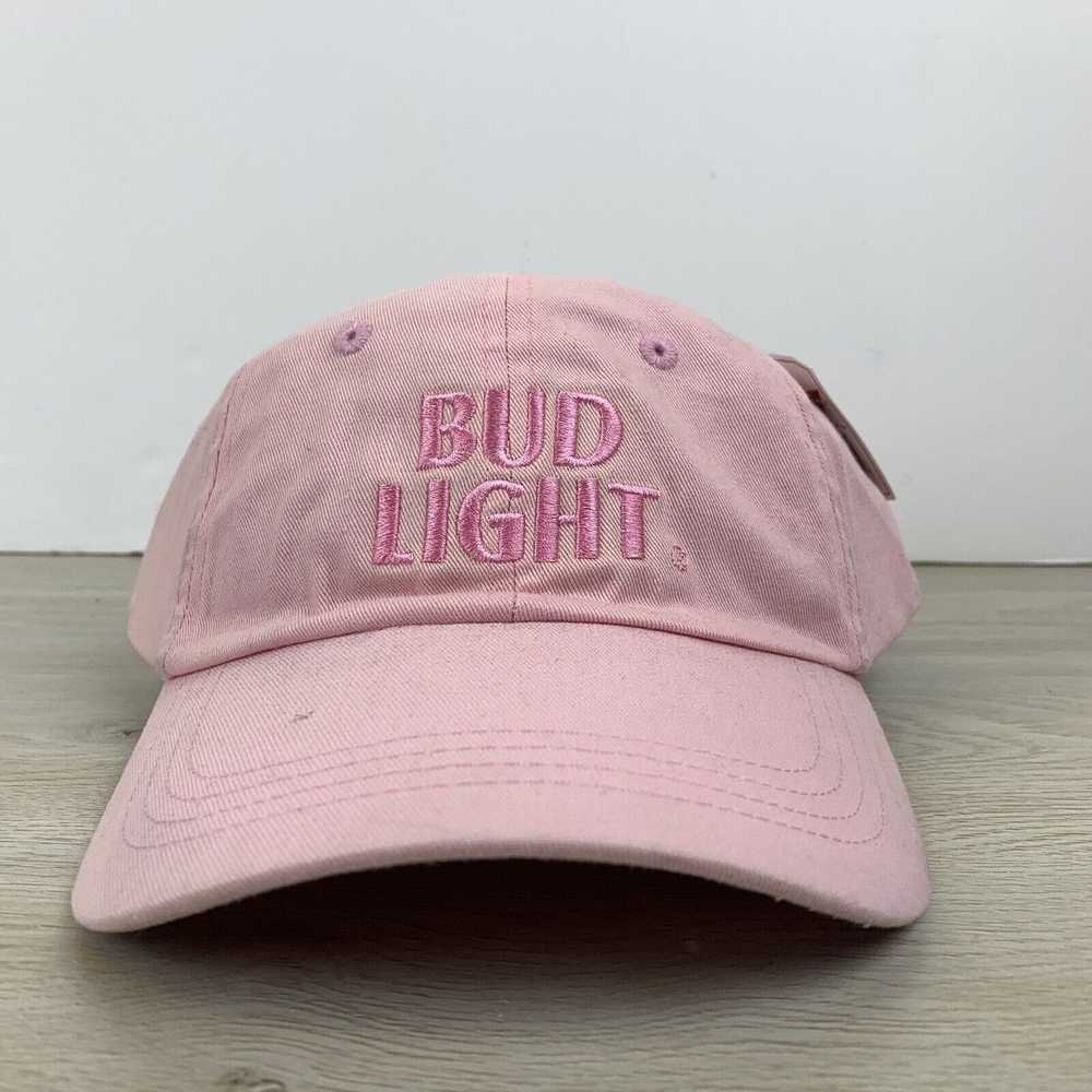 Other Bud Light Hat Pink Hat Adjustable Adult Pin… - image 1