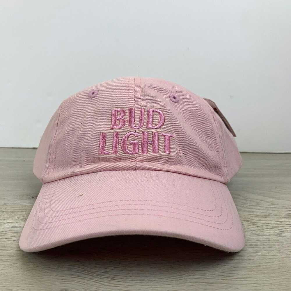 Other Bud Light Hat Pink Hat Adjustable Adult Pin… - image 2