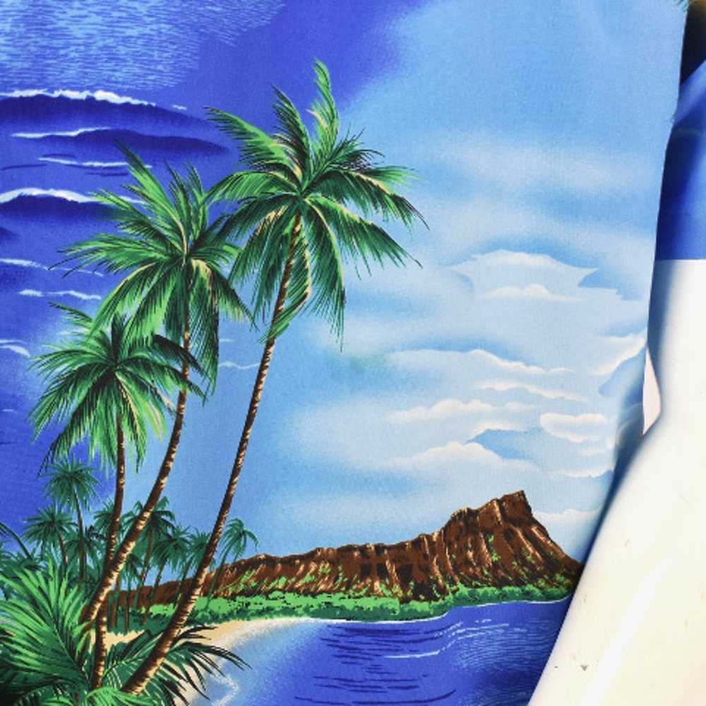Vtg Shoreline Hawaii Wave Sailboat Shirt - image 5