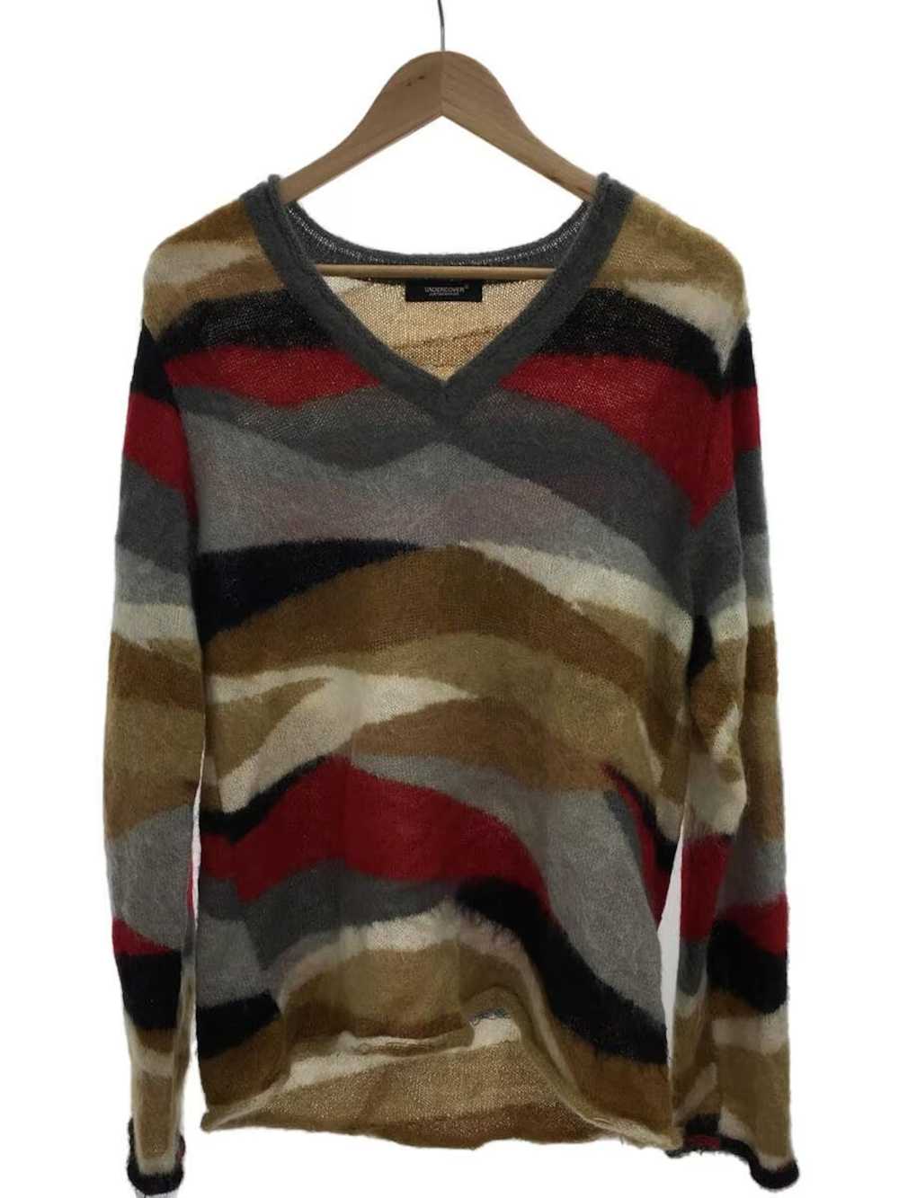 Undercover Raw Hem Mohair Knit Sweater - image 1
