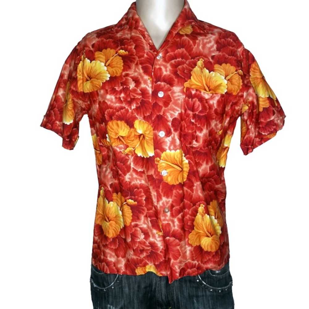 Vintage 50s Hawaiian Shirt Made in Japan - image 2