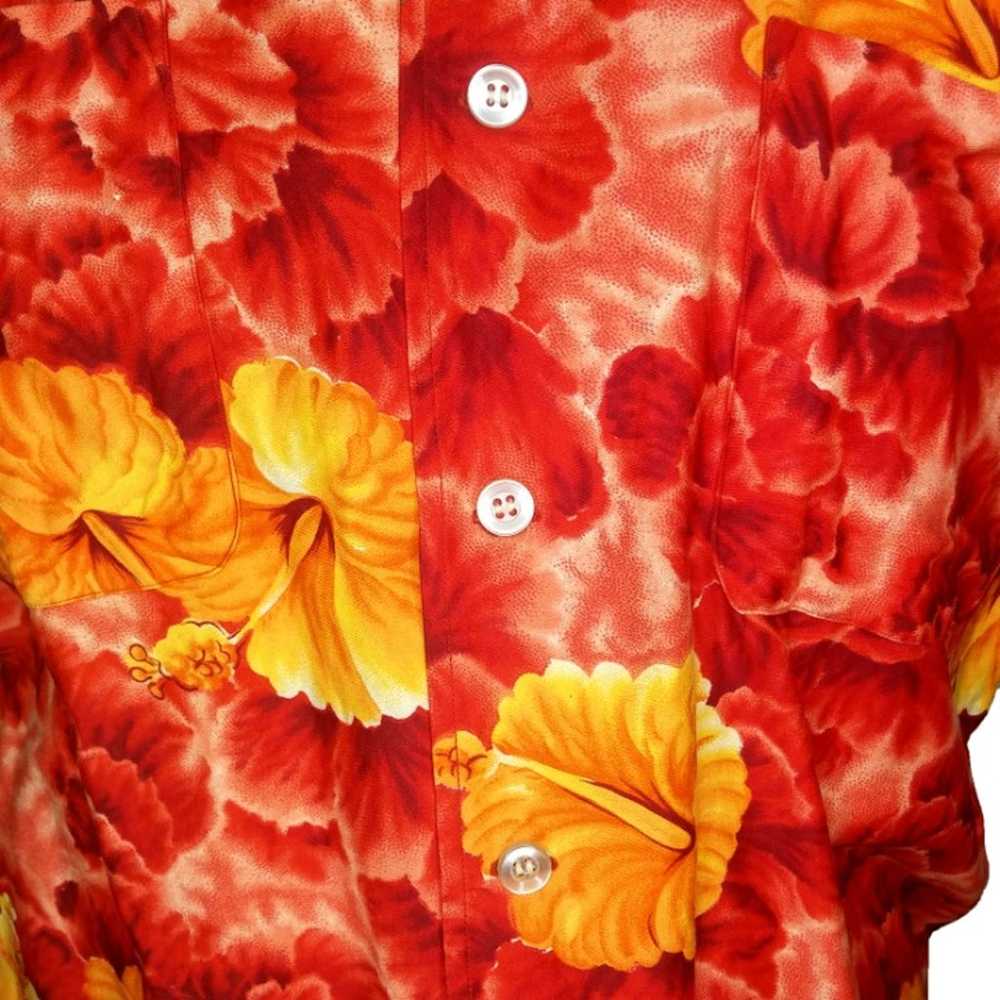 Vintage 50s Hawaiian Shirt Made in Japan - image 4