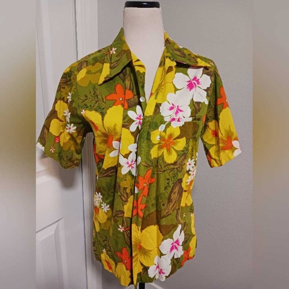 Penneys Hawaii vintage 1960's button down shirt - image 2