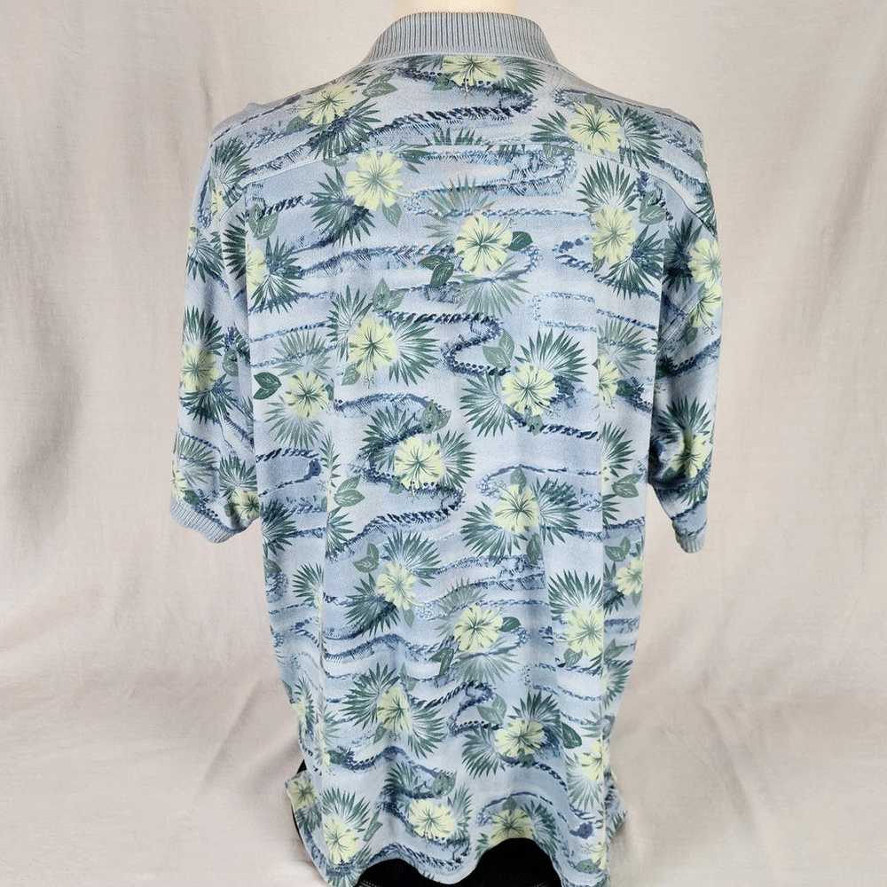 Tommy Bahama XXL Knit Hawaiian Shirt - image 3