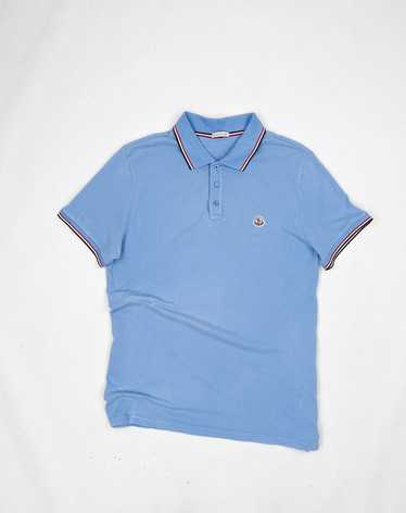 Baby blue hotsell moncler polo