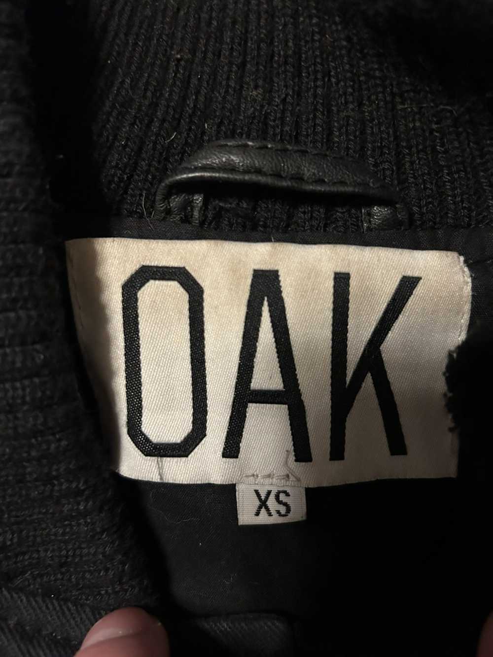 Oak NYC Oak NYC Canvas and Leather Bomber - image 4