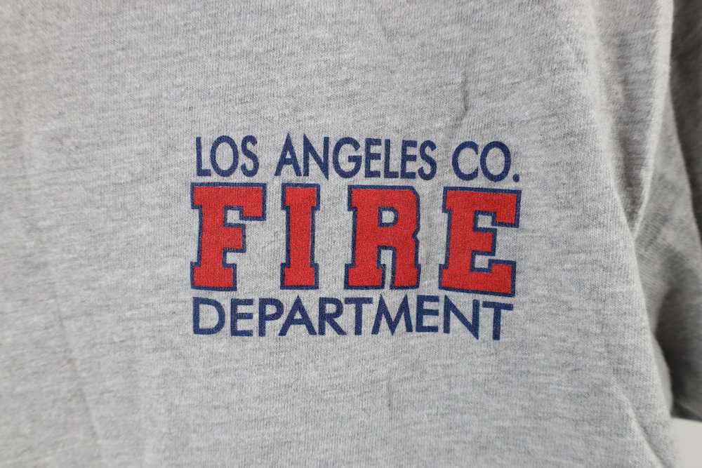 Vintage Vintage Los Angeles Fire Department Short… - image 4