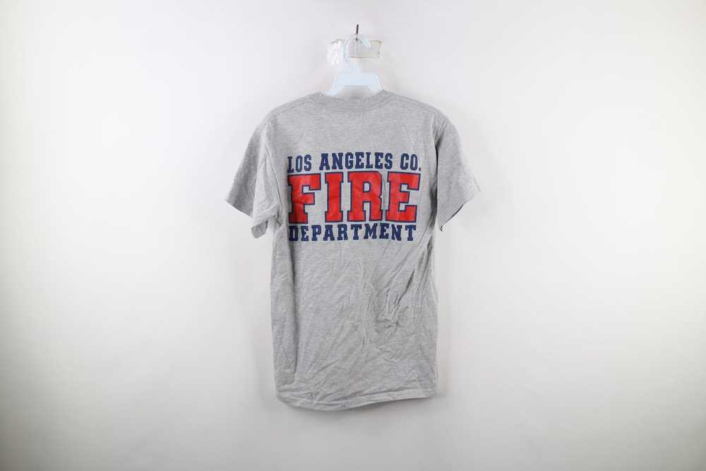 Vintage Vintage Los Angeles Fire Department Short… - image 7