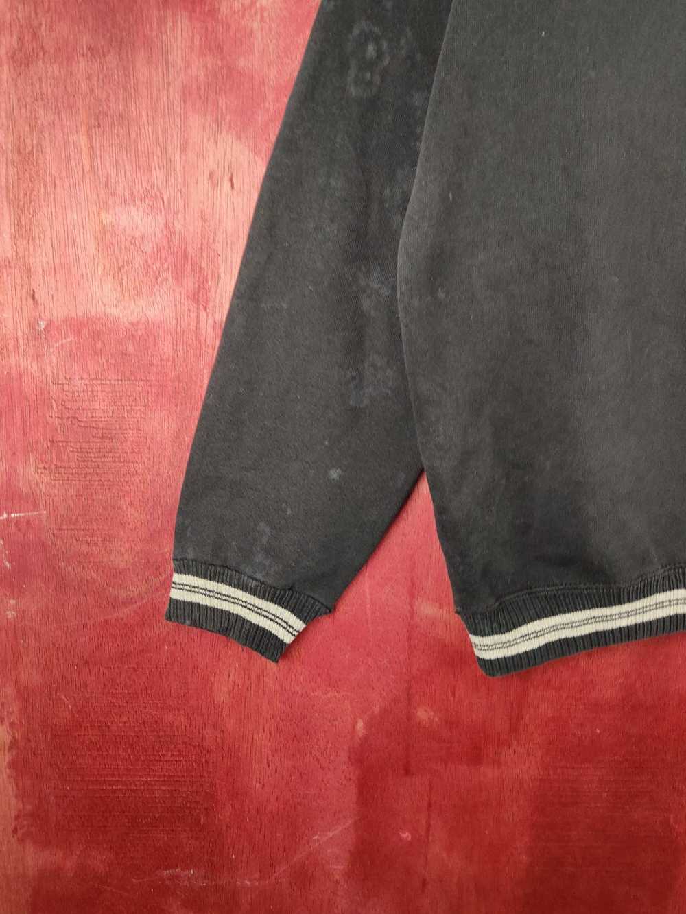 Streetwear × Vintage Discus Black Faded Sweatshir… - image 4