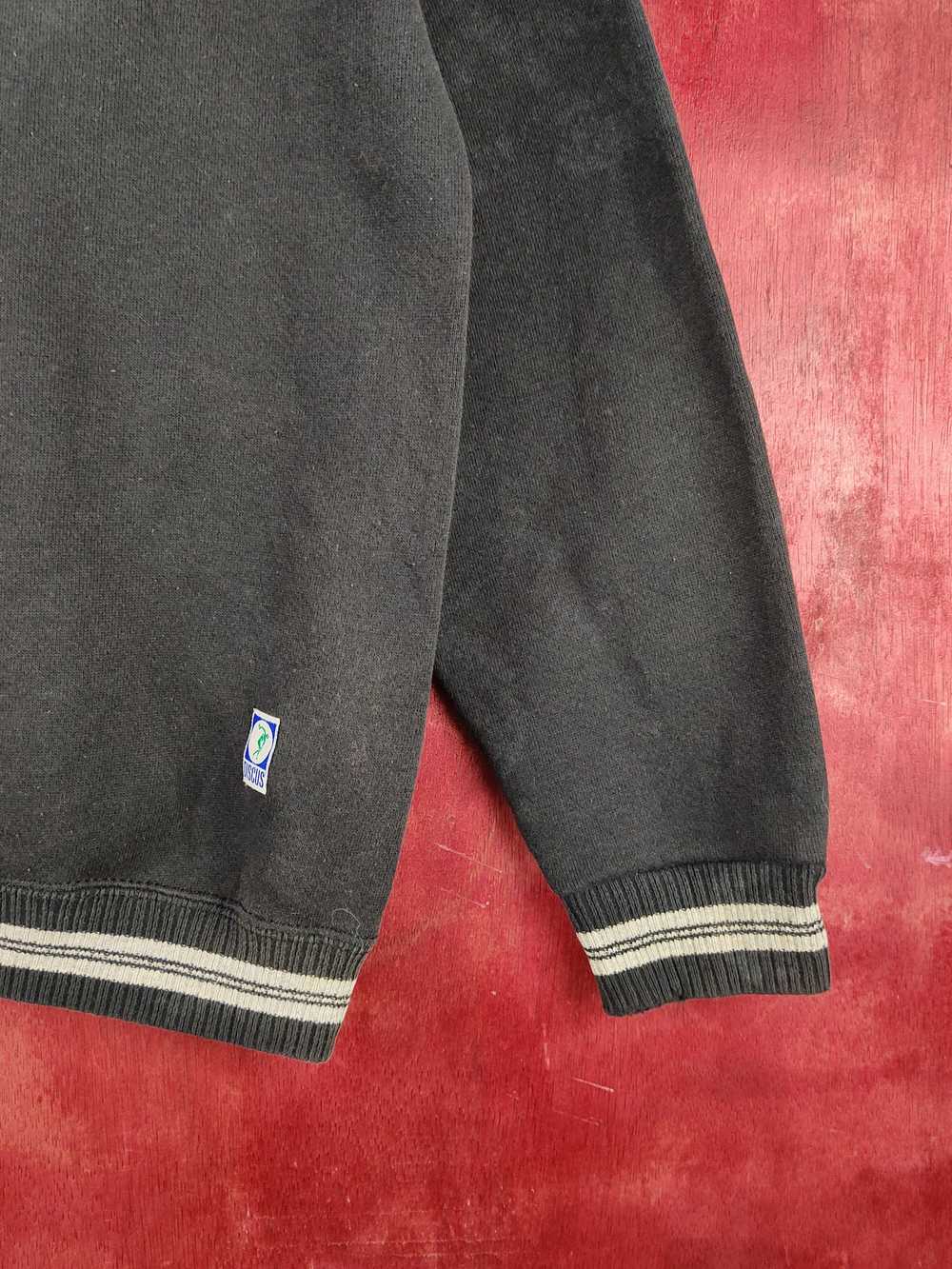 Streetwear × Vintage Discus Black Faded Sweatshir… - image 6