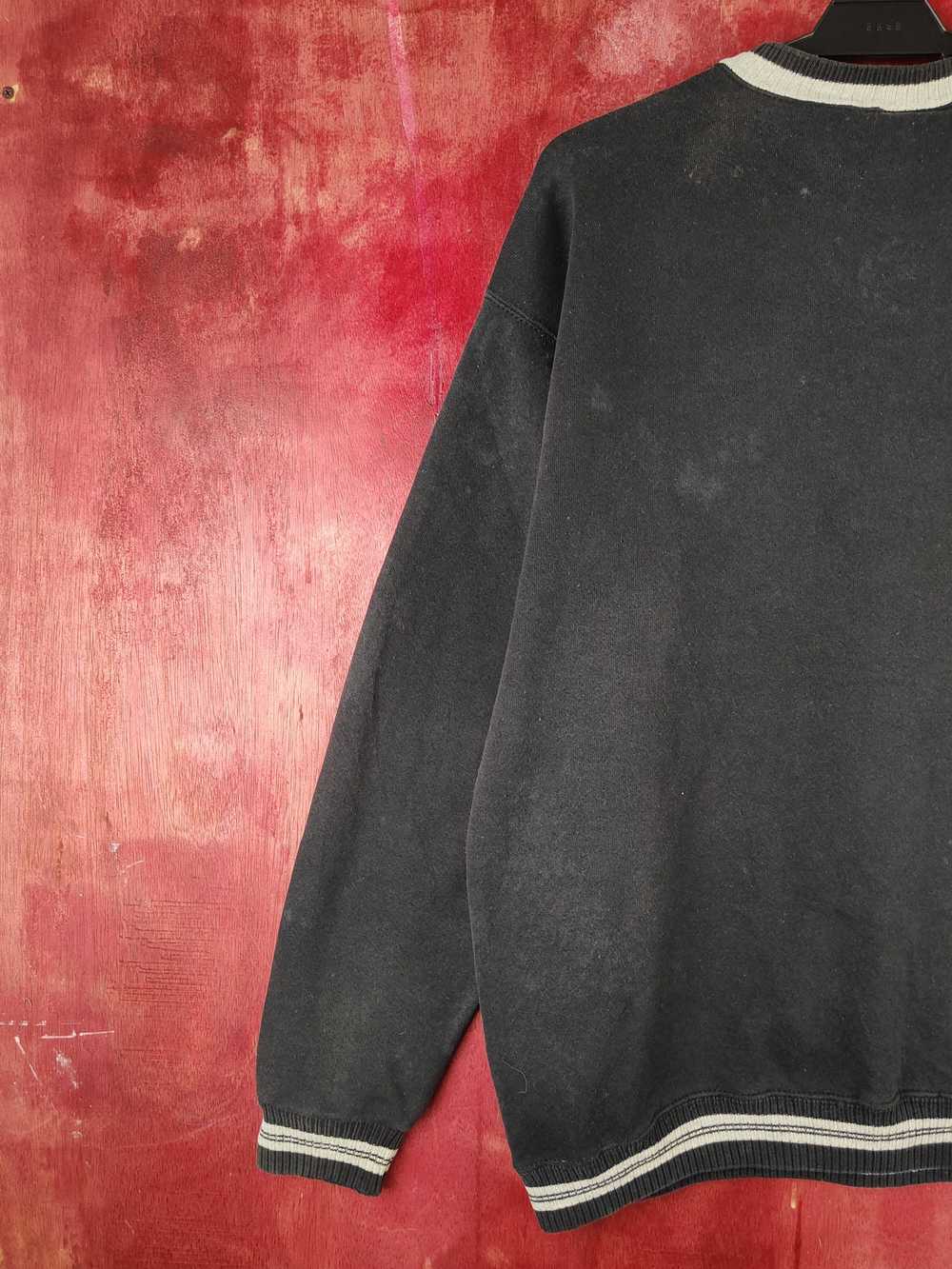 Streetwear × Vintage Discus Black Faded Sweatshir… - image 8