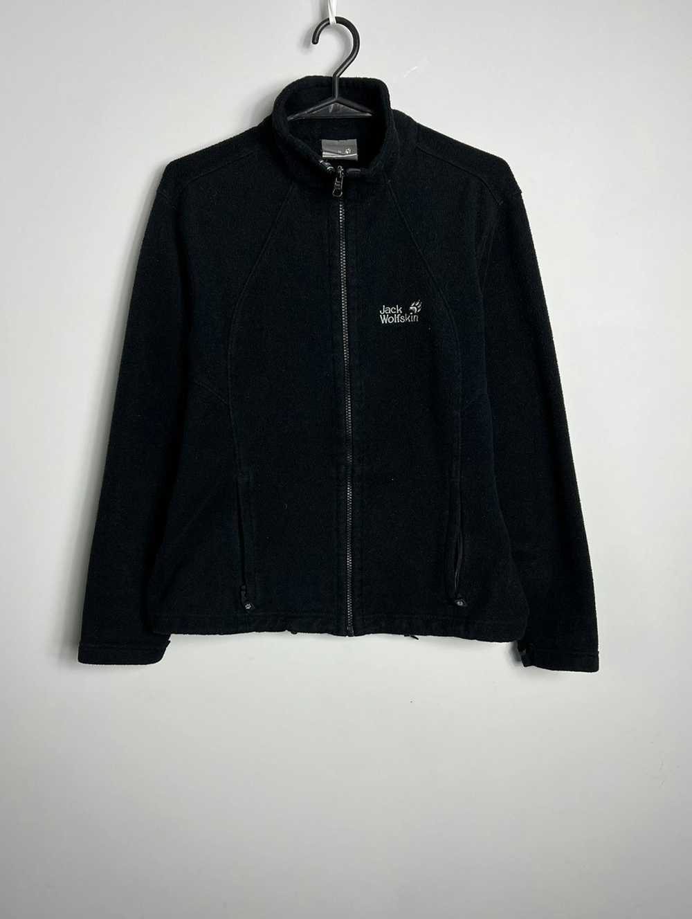 Jack Wolfskins Fleece Jack Wolfskin black zipped - image 1