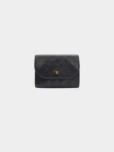 Chanel 1980s Quilted Lambskin Leather Bag