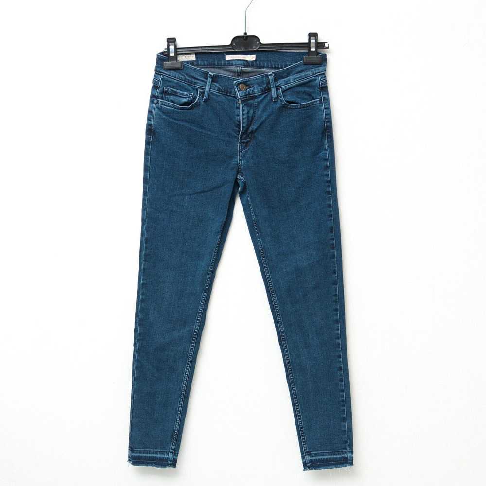 Levi's BIG E 710 Super Skinny W29 Blue Jeans Trou… - image 1